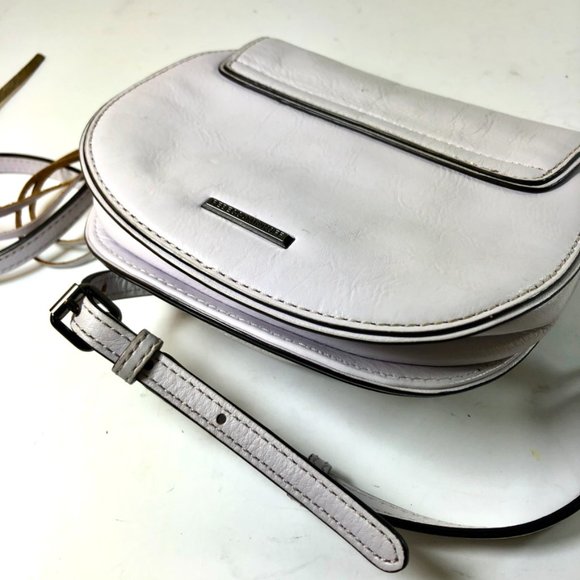 Rebecca Minkoff Women small leather crossbody bag off white ( slightly lilac) - Picture 8 of 8